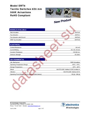 SWT6-V2MDAP datasheet  